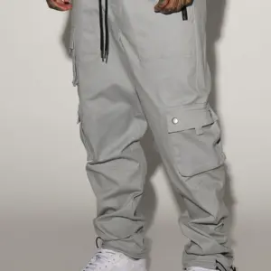 Roaming Twill Cargo Pants - Grey